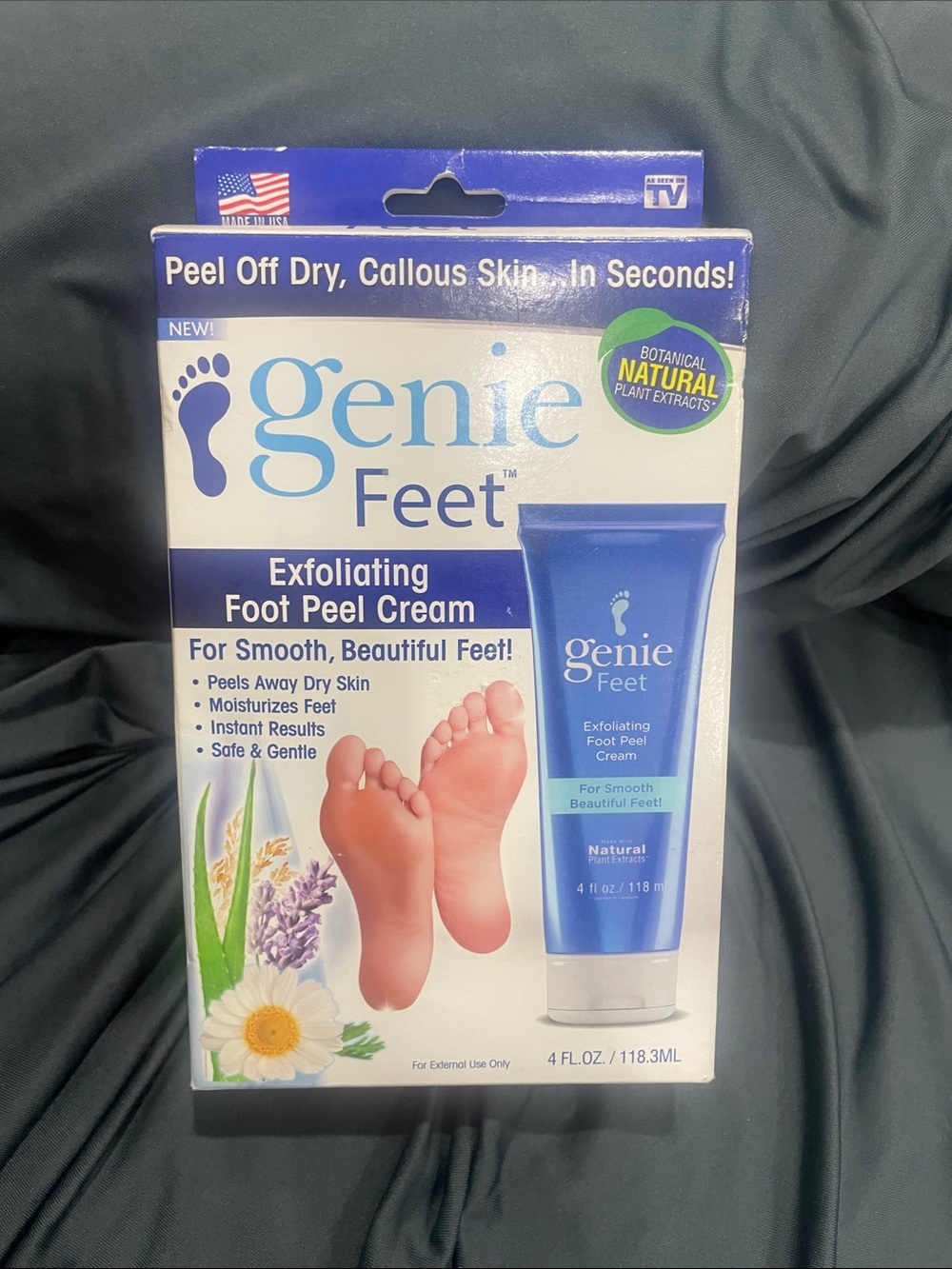 Exfoliating Foot Peel Cream — Blue